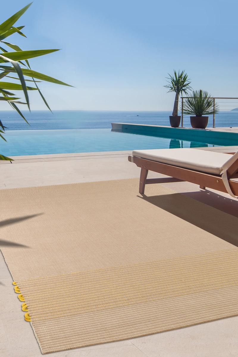 Toulemonde Bochart Cabestan Jaune Tapis Jaune En PET