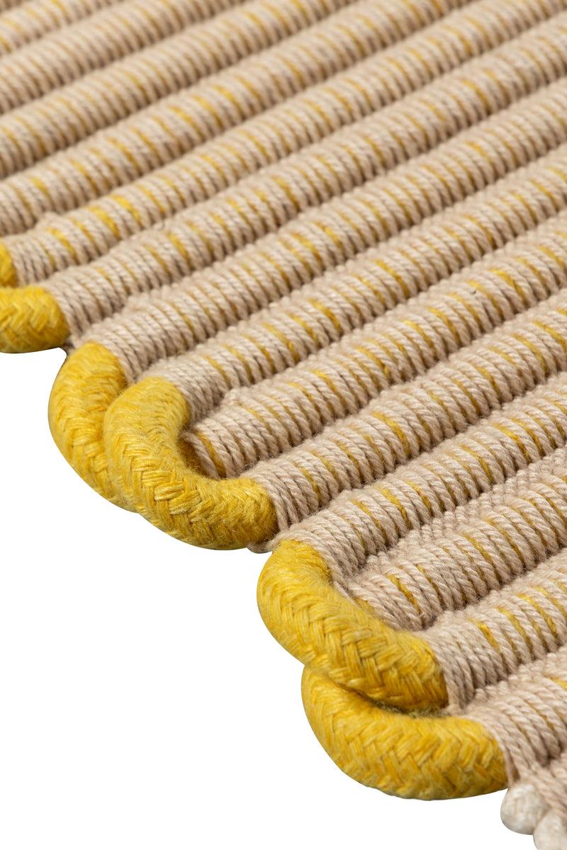 Toulemonde Bochart Cabestan Jaune Tapis Jaune En PET