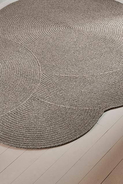 Toulemonde Bochart Cloud Gris Tapis Gris En Polypropylène