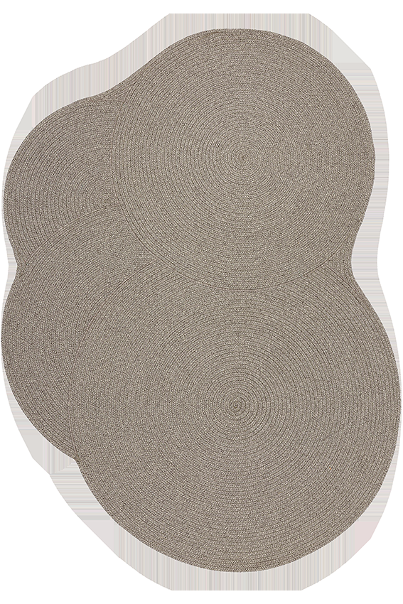 toulemonde bochart Cloud Gris Tapis gris en polypropylène