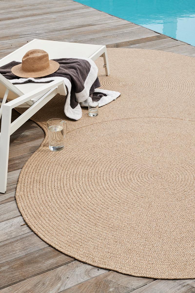 Toulemonde Bochart Cloud Naturel Tapis Beige En Polypropylène