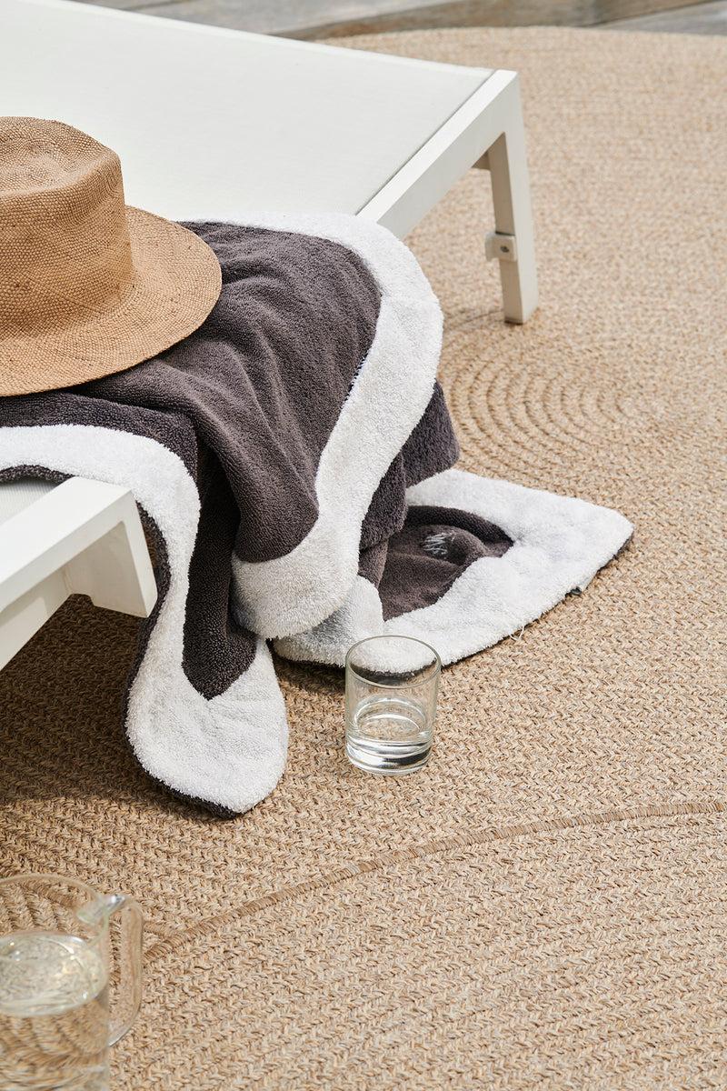 Toulemonde Bochart Cloud Naturel Tapis Beige En Polypropylène