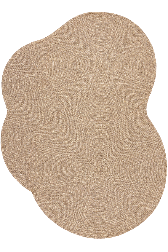 toulemonde bochart Cloud Naturel Tapis beige en polypropylène