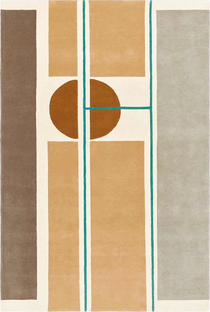 toulemonde bochart Colagem Beige Tapis beige en laine