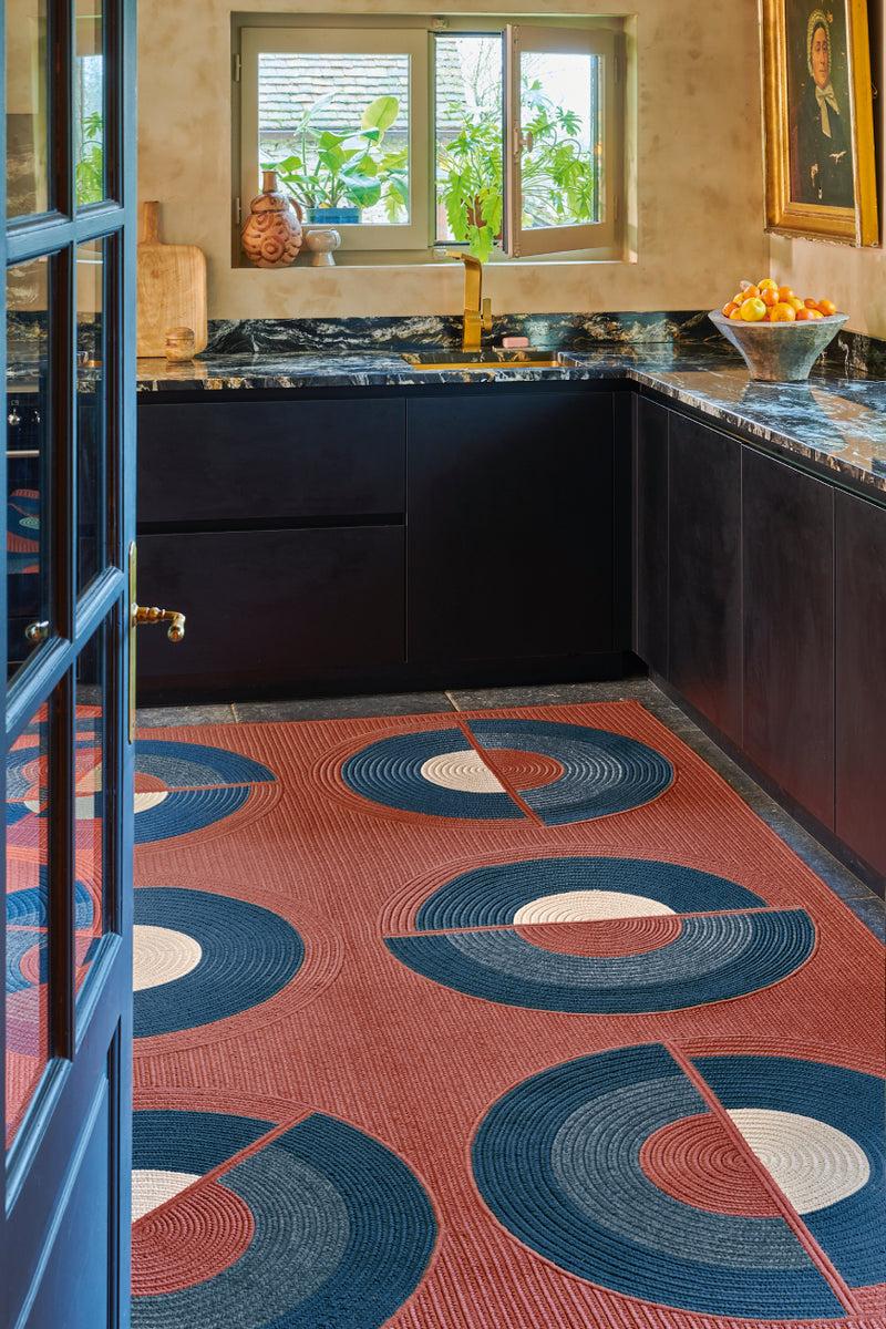 Toulemonde Bochart Cyclo Brique Tapis Brique En Polyester