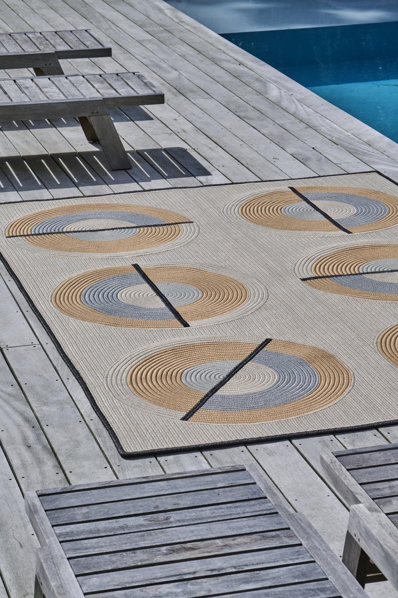 Toulemonde Bochart Cyclo Naturel Tapis Beige En Polyester