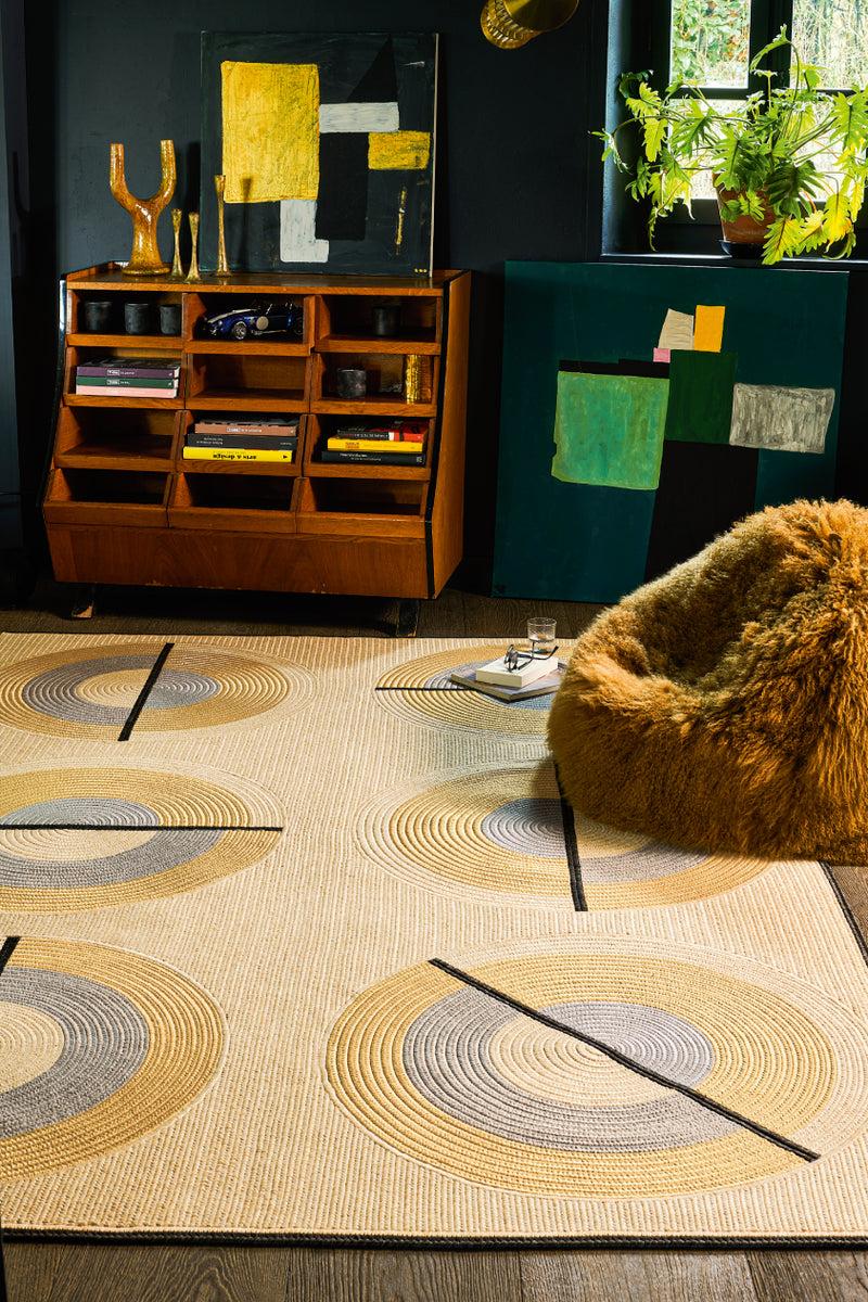 Toulemonde Bochart Cyclo Naturel Tapis Beige En Polyester