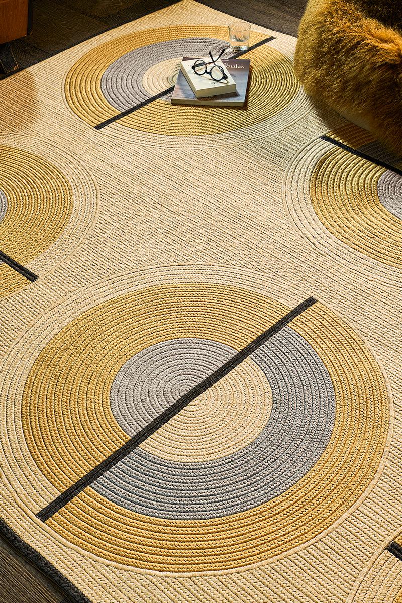 Toulemonde Bochart Cyclo Naturel Tapis Beige En Polyester