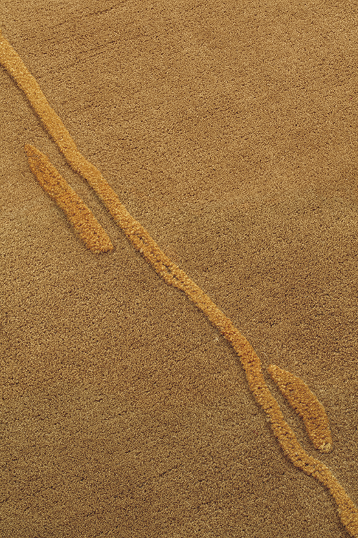 Toulemonde Bochart Eclat Noisette Tapis Noisette En Laine