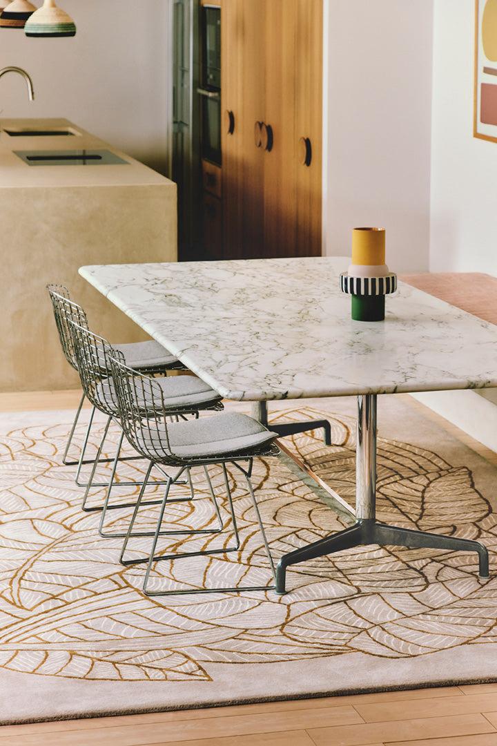Toulemonde Bochart Eden Naturel Tapis Beige En Laine