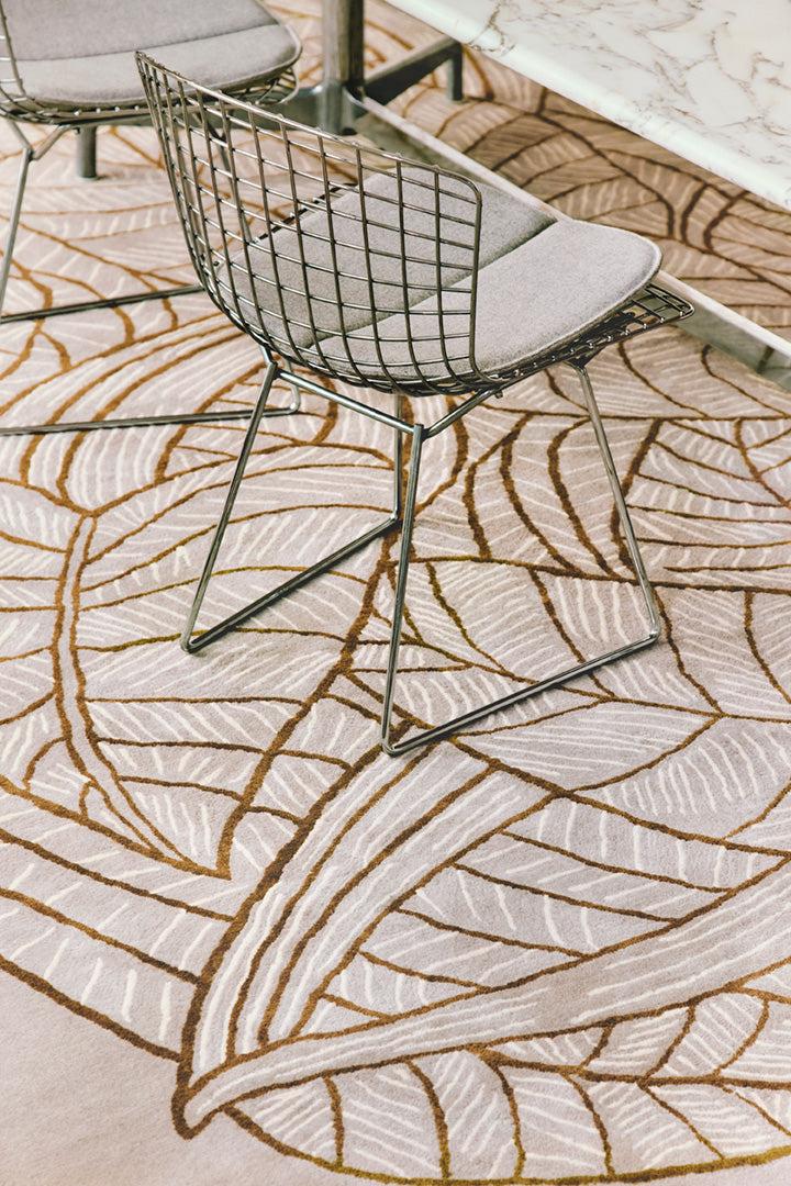 Toulemonde Bochart Eden Naturel Tapis Beige En Laine