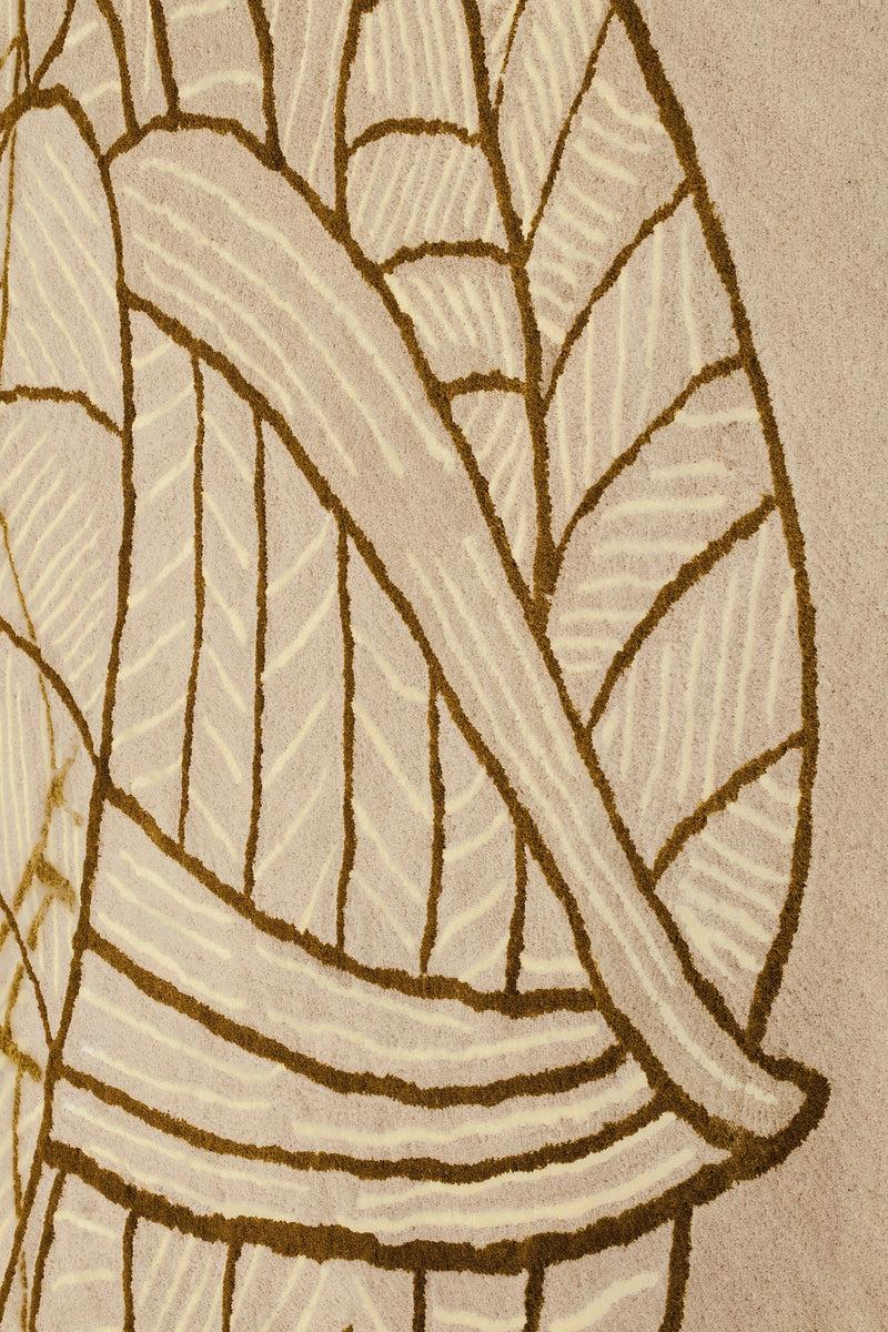 Toulemonde Bochart Eden Naturel Tapis Beige En Laine