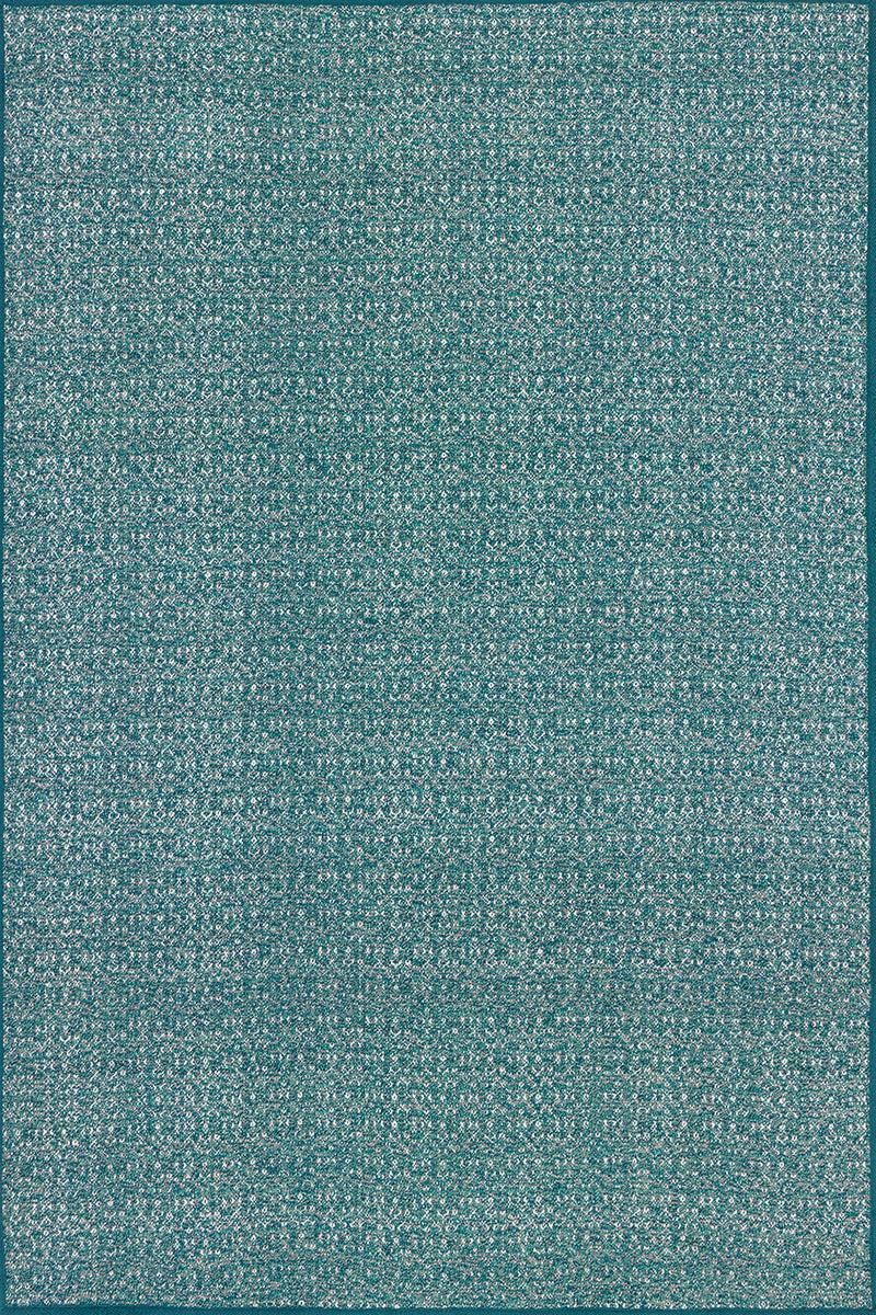 toulemonde bochart Erg Aqua Tapis bleu en polypropylène