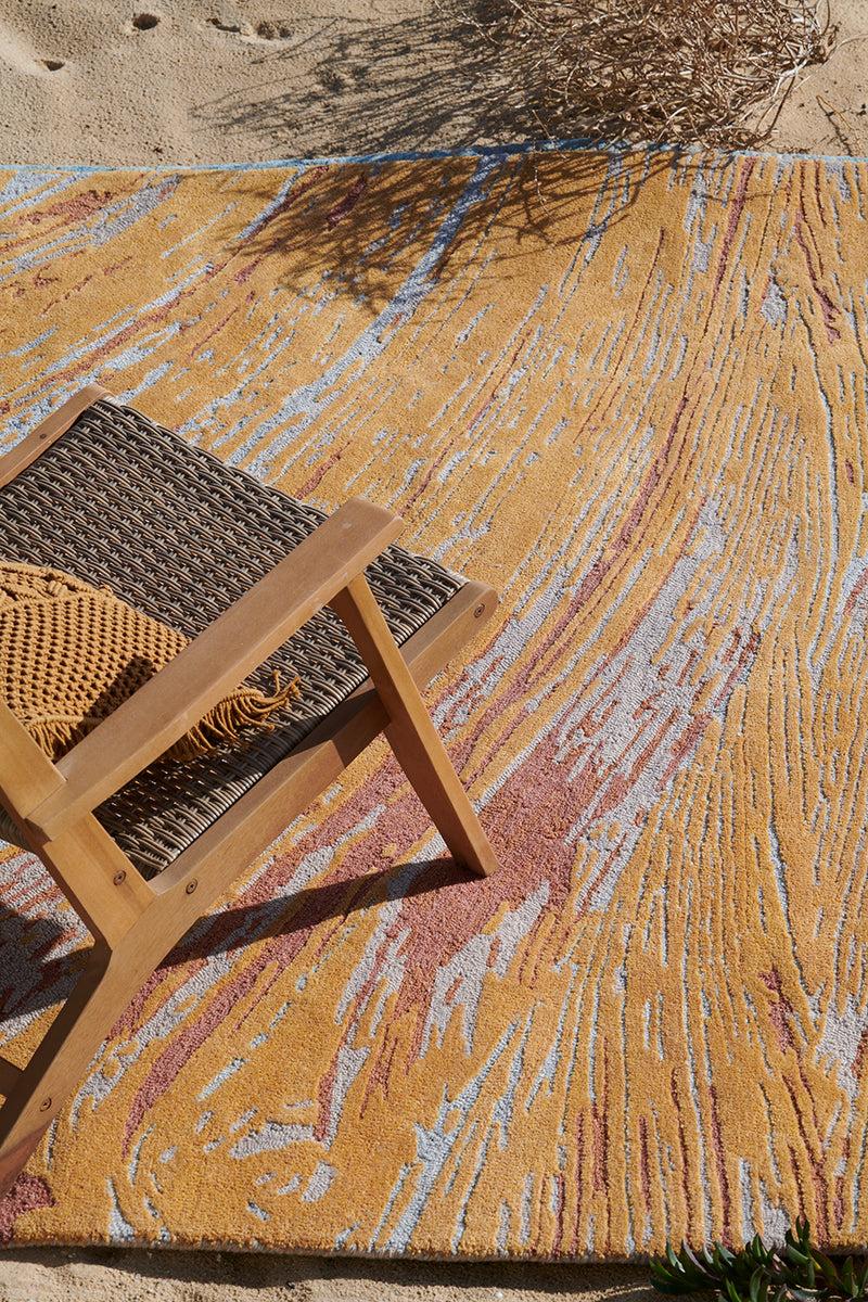 Toulemonde Bochart Etna Epice Tapis Brique En PET Recyclé