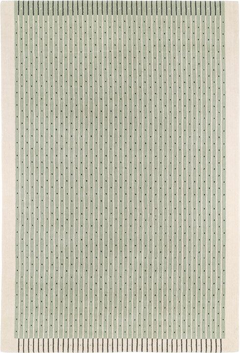 toulemonde bochart Exclamation Céladon Tapis vert en laine