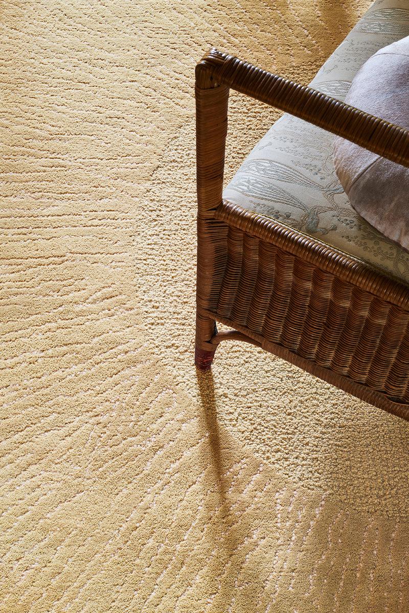 Toulemonde Bochart Eye Flower Beige Tapis Beige Est 100% Laine