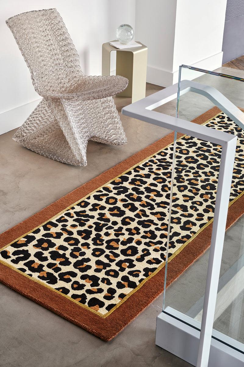 Toulemonde Bochart Fauve Naturel Tapis Brun En Laine Et Viscose