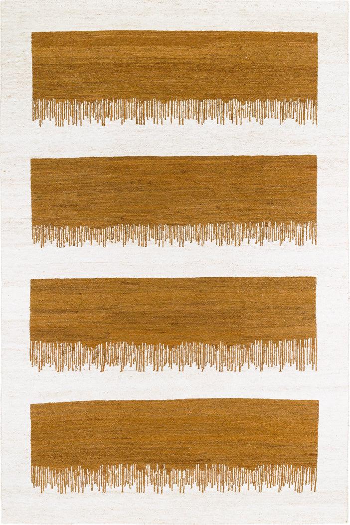 toulemonde bochart Figueras Gold Tapis brun 100% golden jute