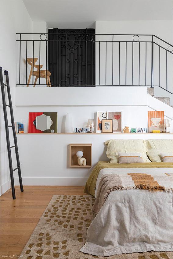 Toulemonde Bochart Galets Naturel Tapis Beige En Laine