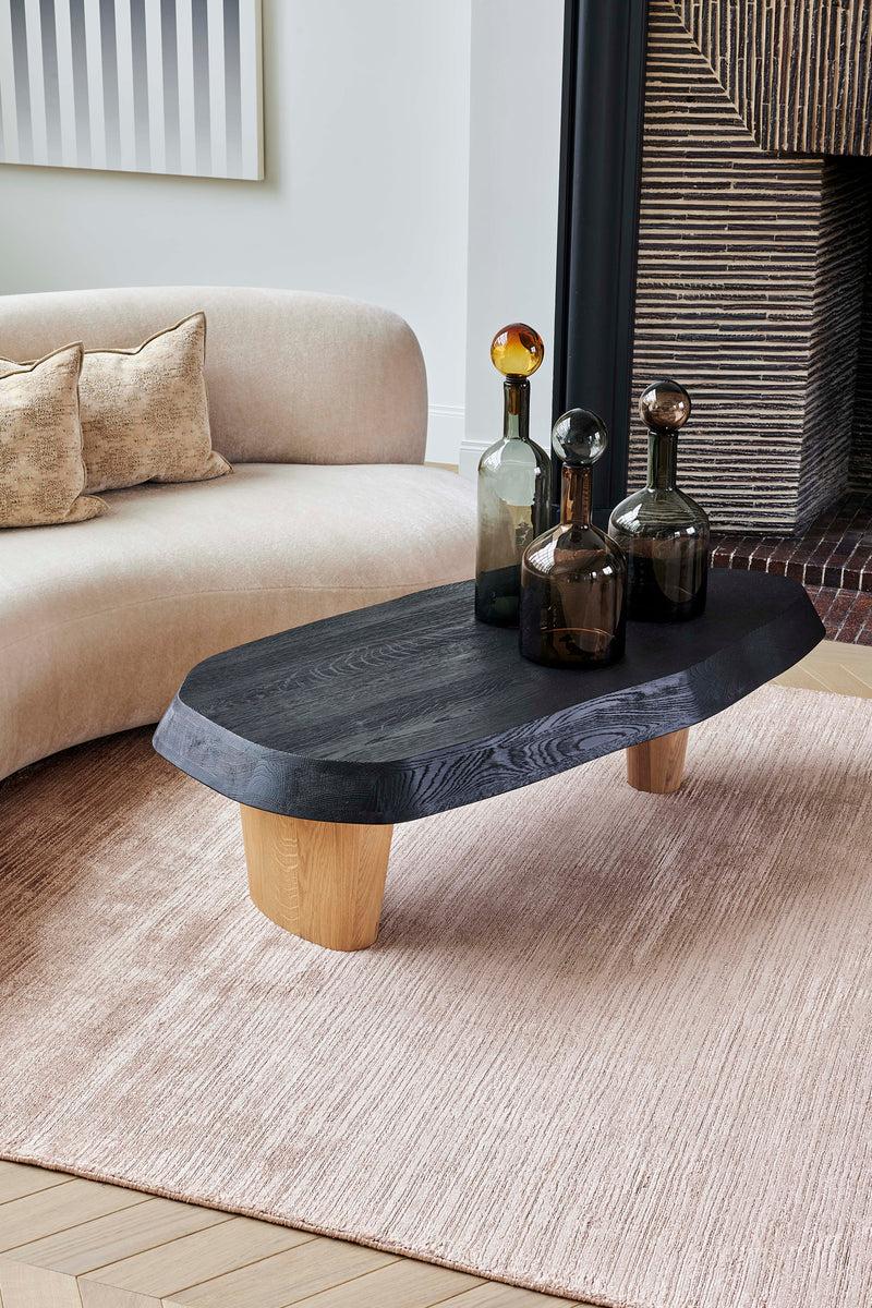 Toulemonde Bochart Glam Cannelle Tapis Brun En Fibre De Bananier