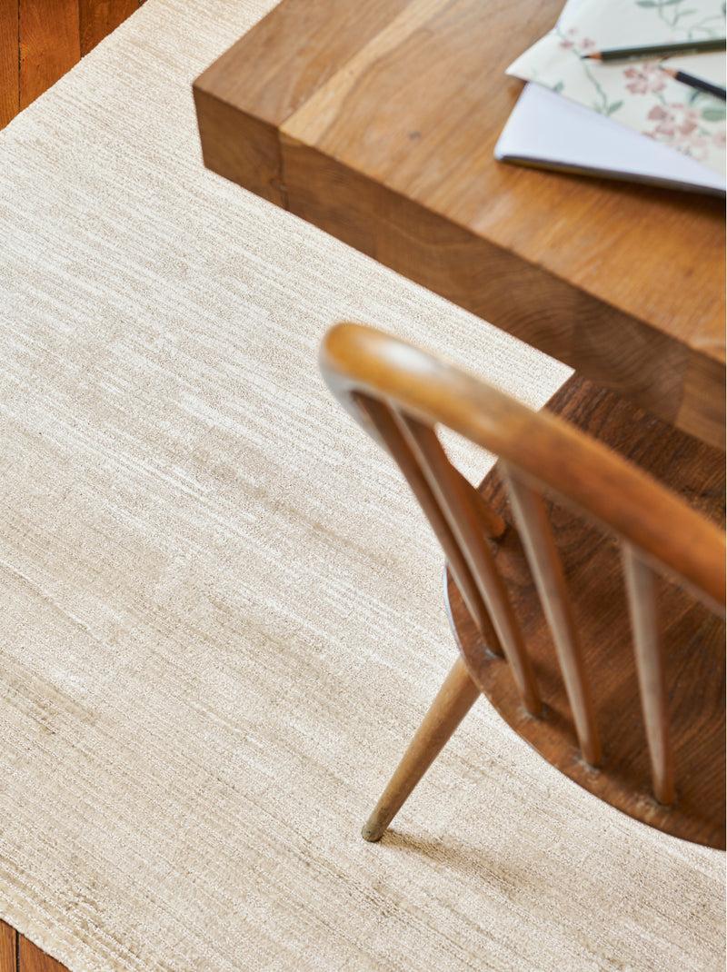 Toulemonde Bochart Glam Perle Tapis Gris En Fibre De Bananier