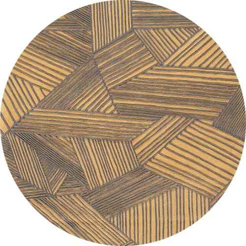 Toulemonde Bochart Intreccio Safran Tapis Jaune En Laine
