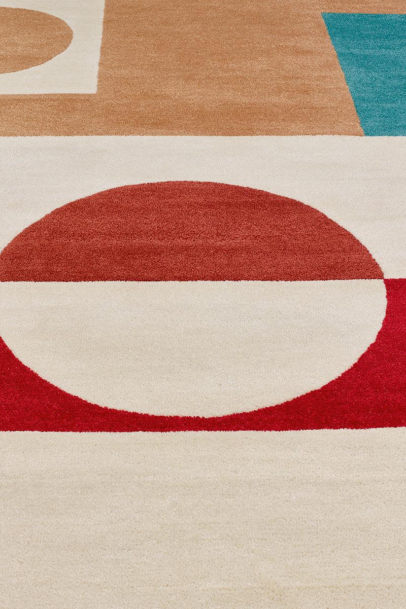 Toulemonde Bochart Irmaos Beige Tapis Beige En Laine