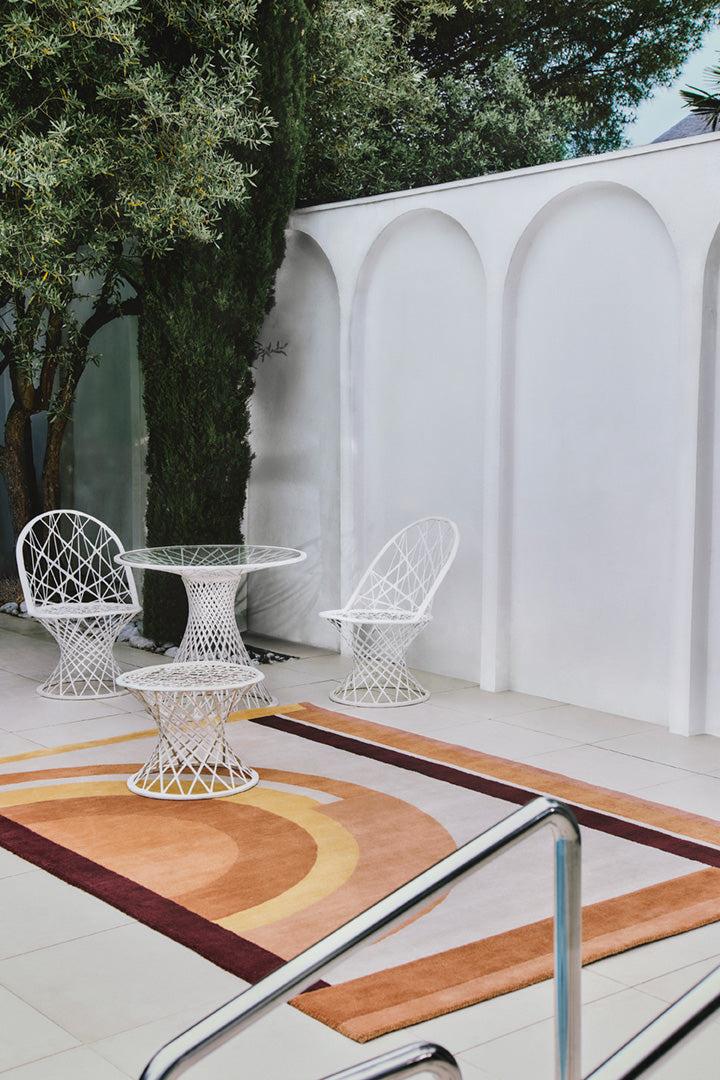 Toulemonde Bochart Josep Ocre Tapis Ocre En PET Recyclé