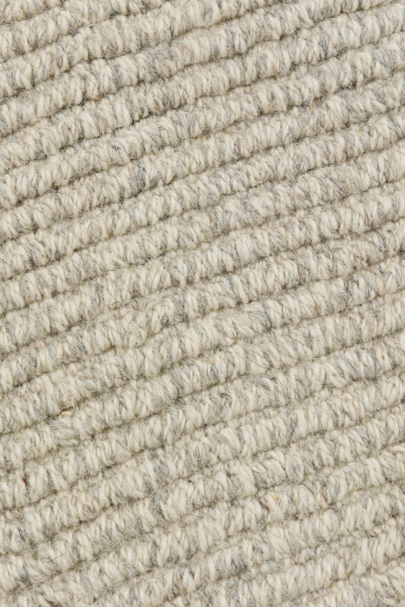 Toulemonde Bochart Mount Silver Tapis Gris En Laine