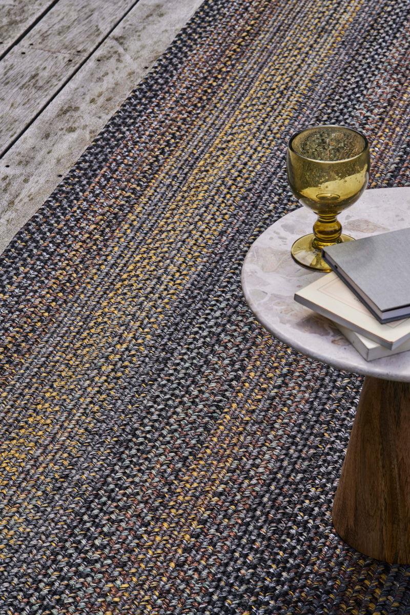 Toulemonde Bochart Natte Brun Or Tapis Brun En Polypropylène