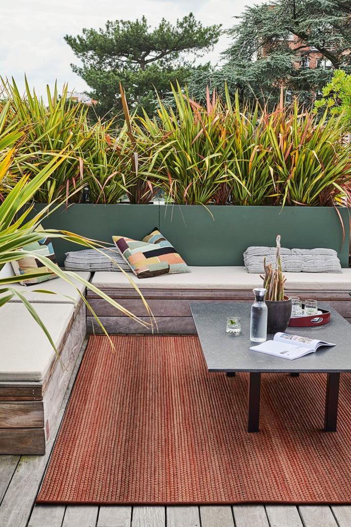 Toulemonde Bochart Natte Rose Tapis Rose En Polypropylène