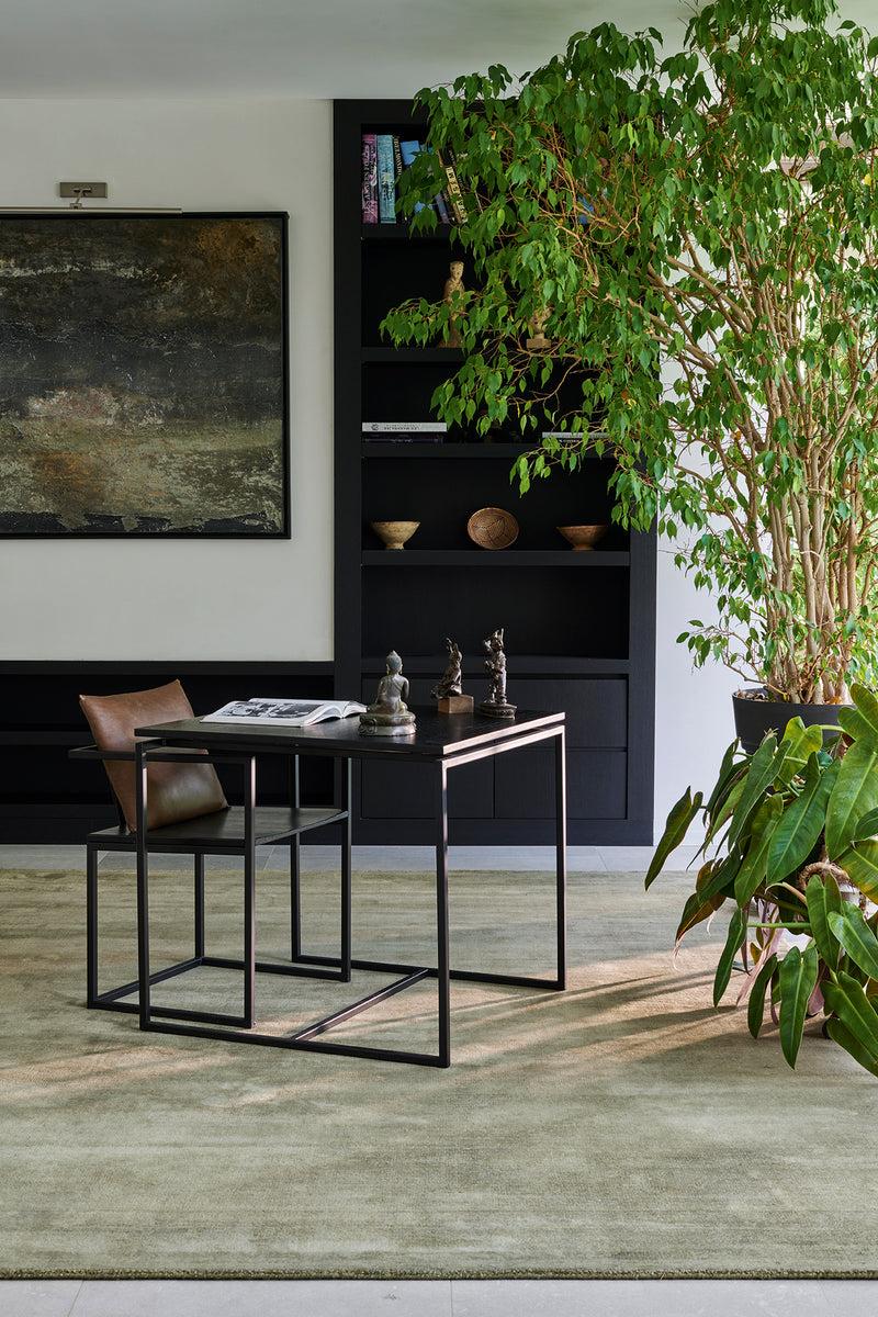 Toulemonde Bochart Nuances Mousse Tapis Vert En Nylon