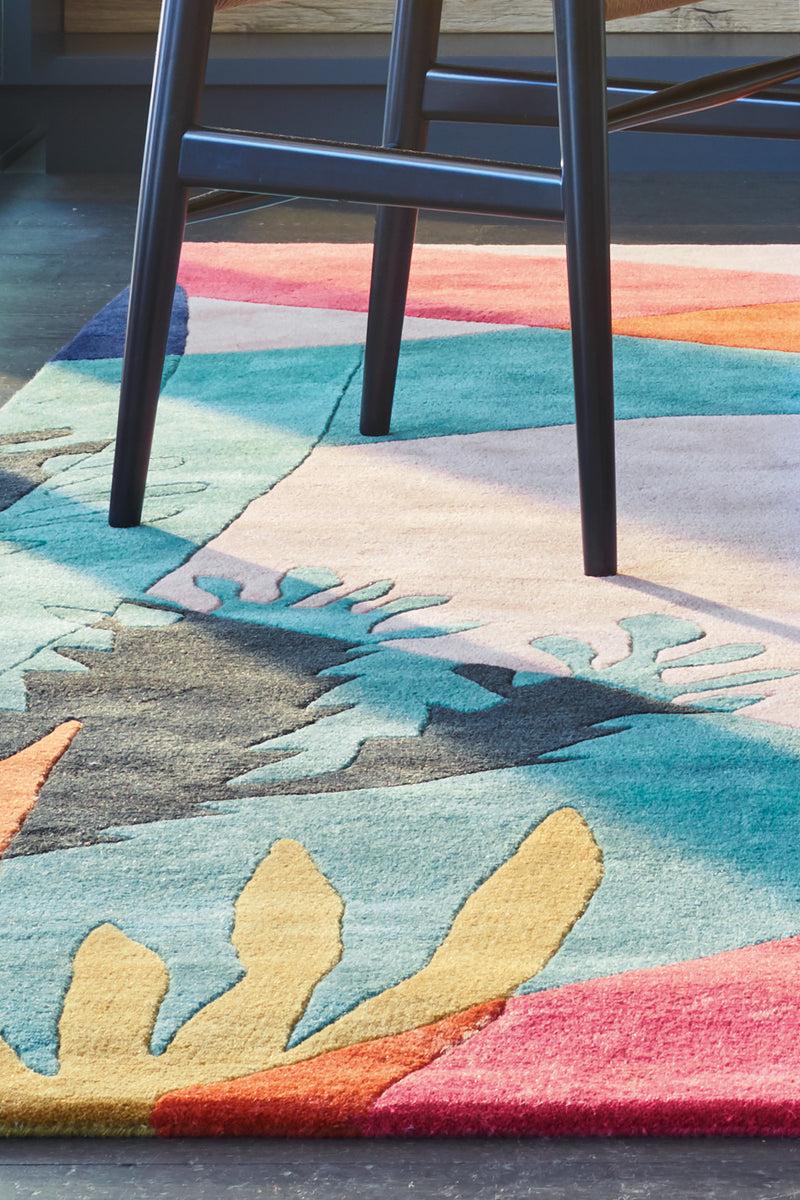 Toulemonde Bochart Oaxaca Multi Tapis Multicolore En Laine