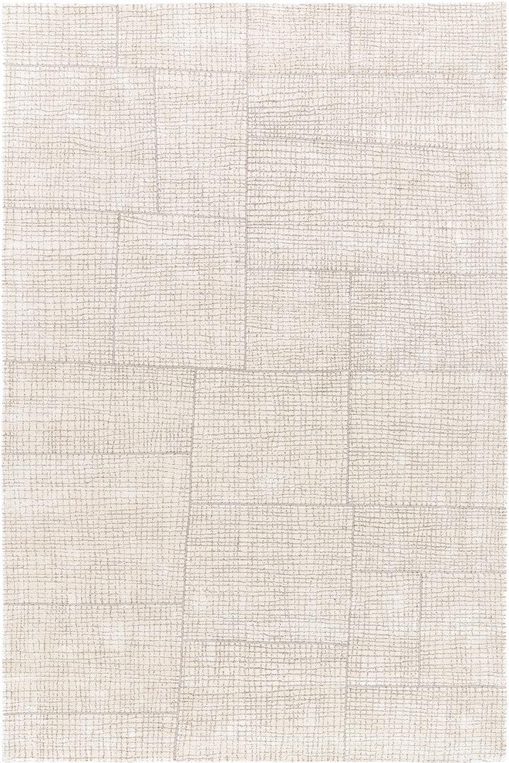 toulemonde bochart Opus Mastic Tapis beige en laine tencel