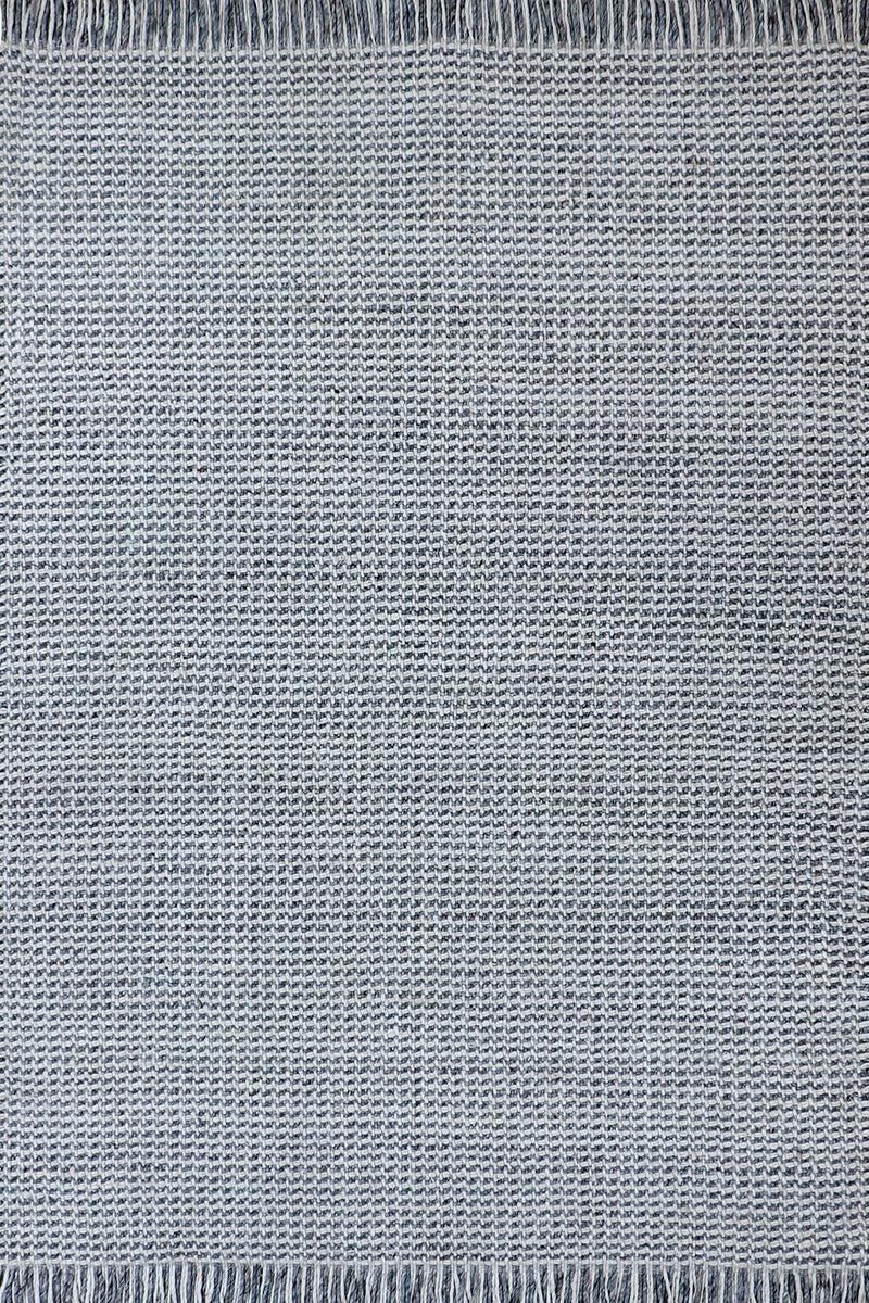 toulemonde bochart Oslo Acier Tapis bleu en laine et viscose