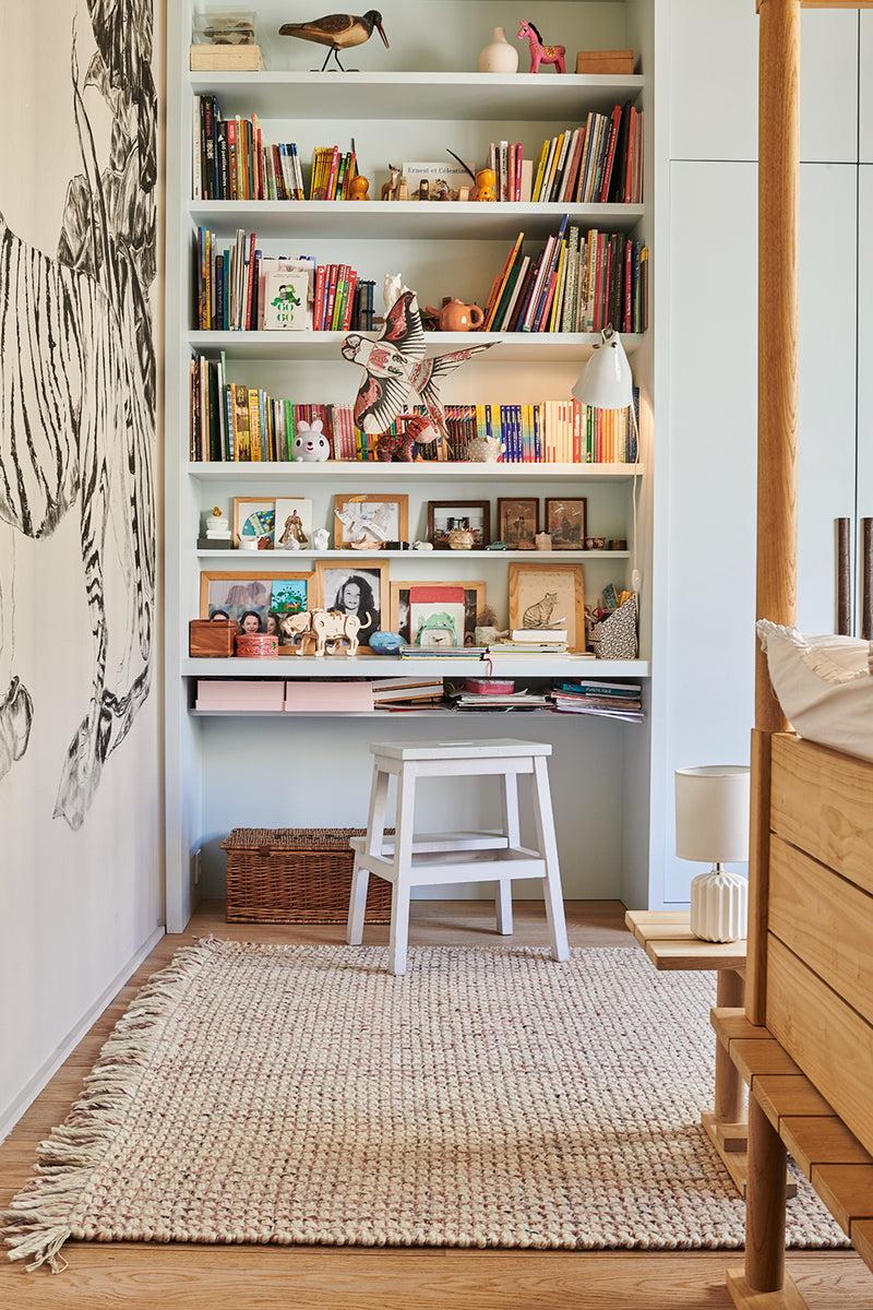 Toulemonde Bochart Oslo Rose Tapis Rose En Laine Et Viscose