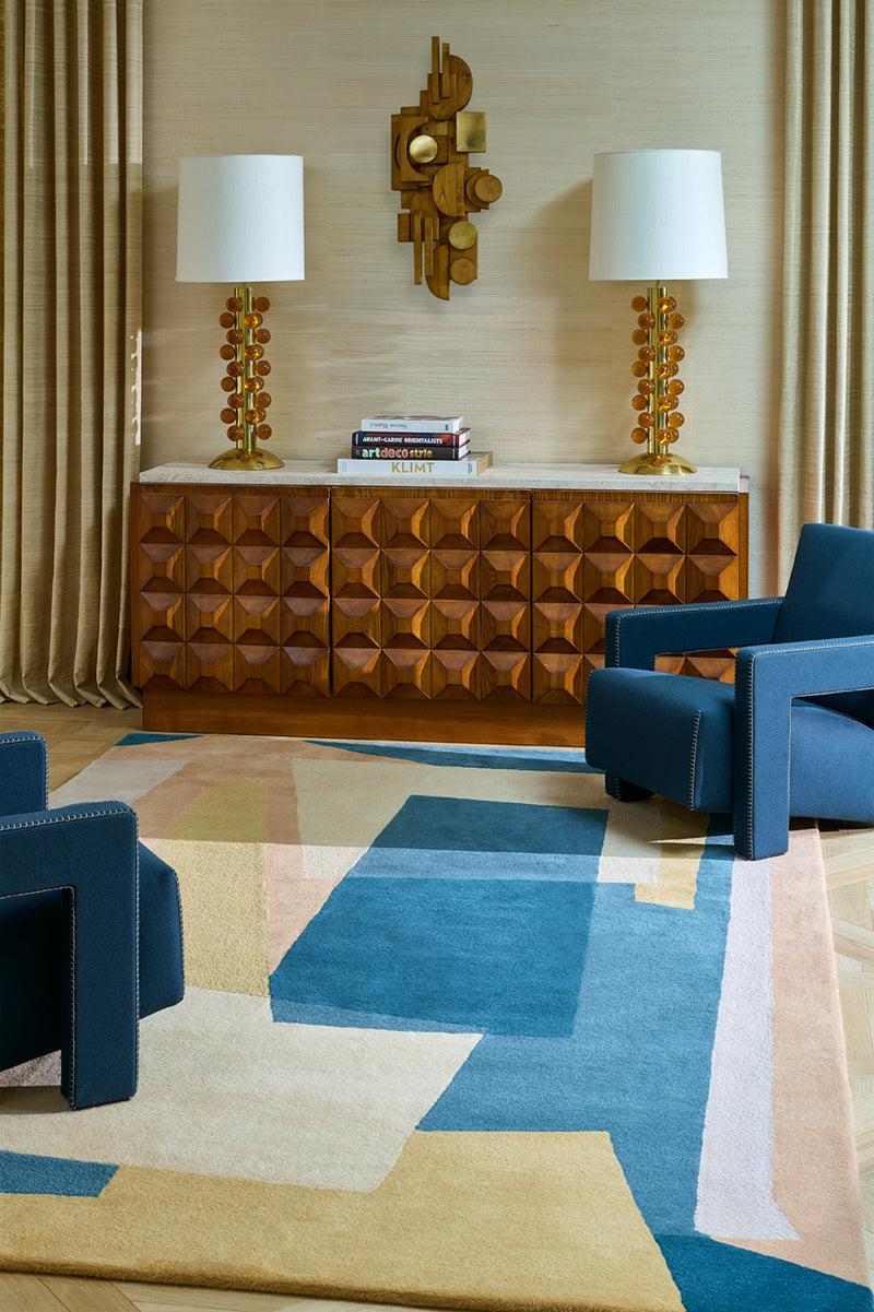 Toulemonde Bochart Pablo Automne Tapis Multicolore En Laine