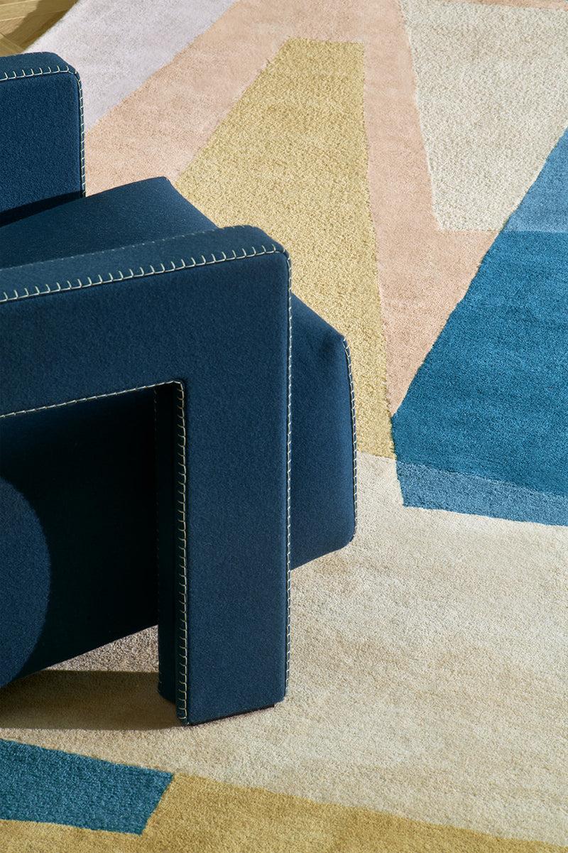 Toulemonde Bochart Pablo Automne Tapis Multicolore En Laine