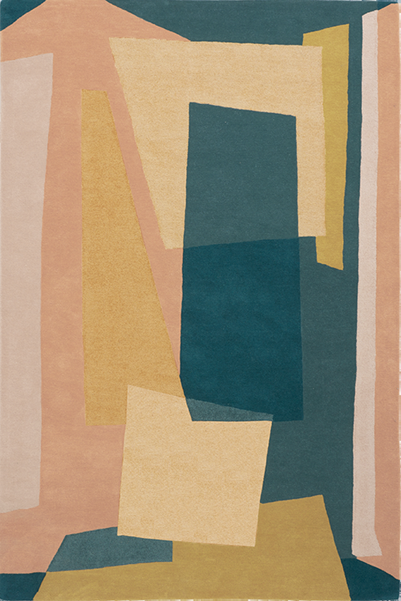 toulemonde bochart Pablo Automne Tapis multicolore en laine