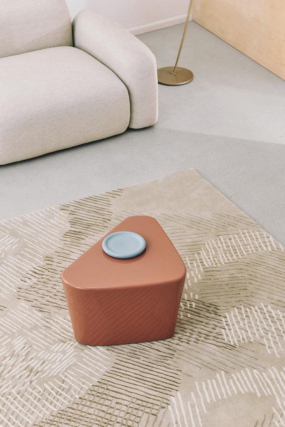 Toulemonde Bochart Paysage Naturel Tapis Beige En Laine