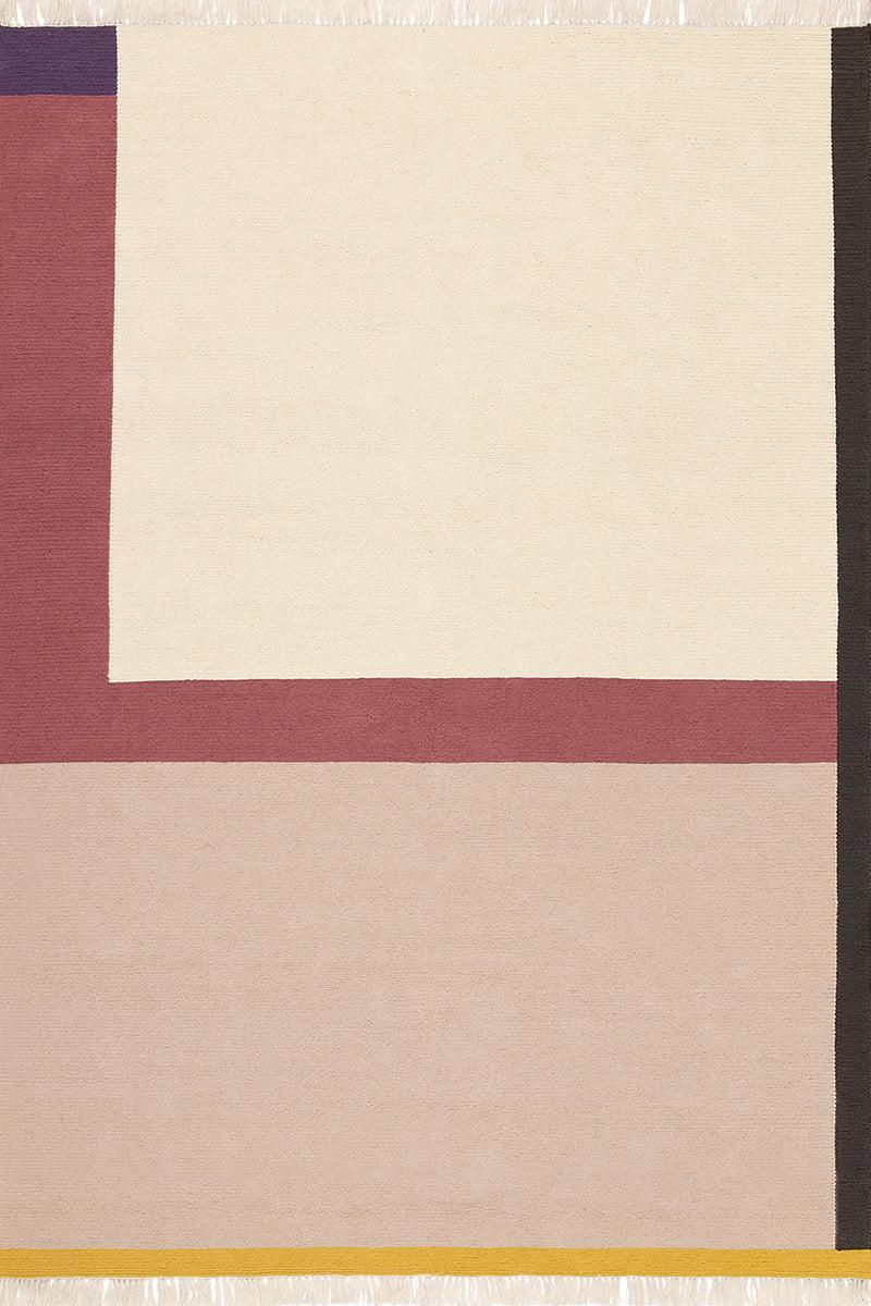 toulemonde bochart Piet Sable Tapis beige en PET polyester recyclé