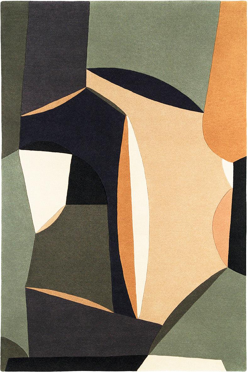 toulemonde bochart Polia Automne Tapis multicolore en laine