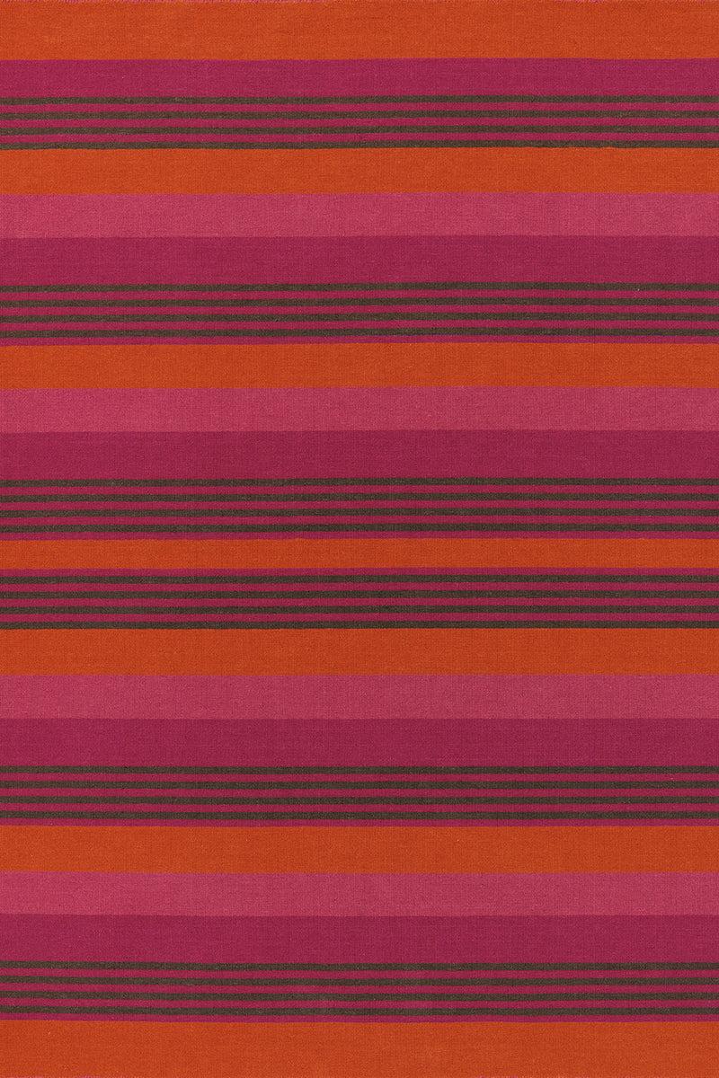 toulemonde bochart Pompei Fuschia Tapis rose en polyester