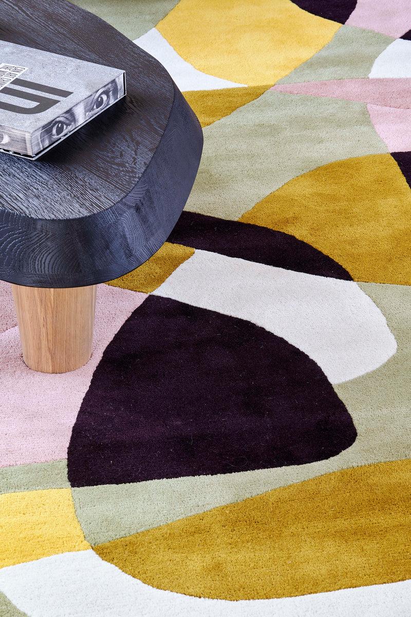 Toulemonde Bochart Portofino Printemps Tapis Multicolore En Laine