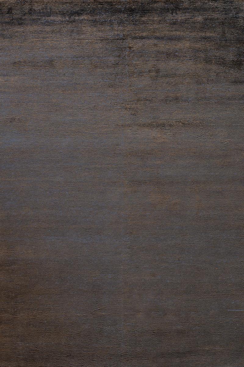 toulemonde bochart Ribbed Orage Tapis gris en laine