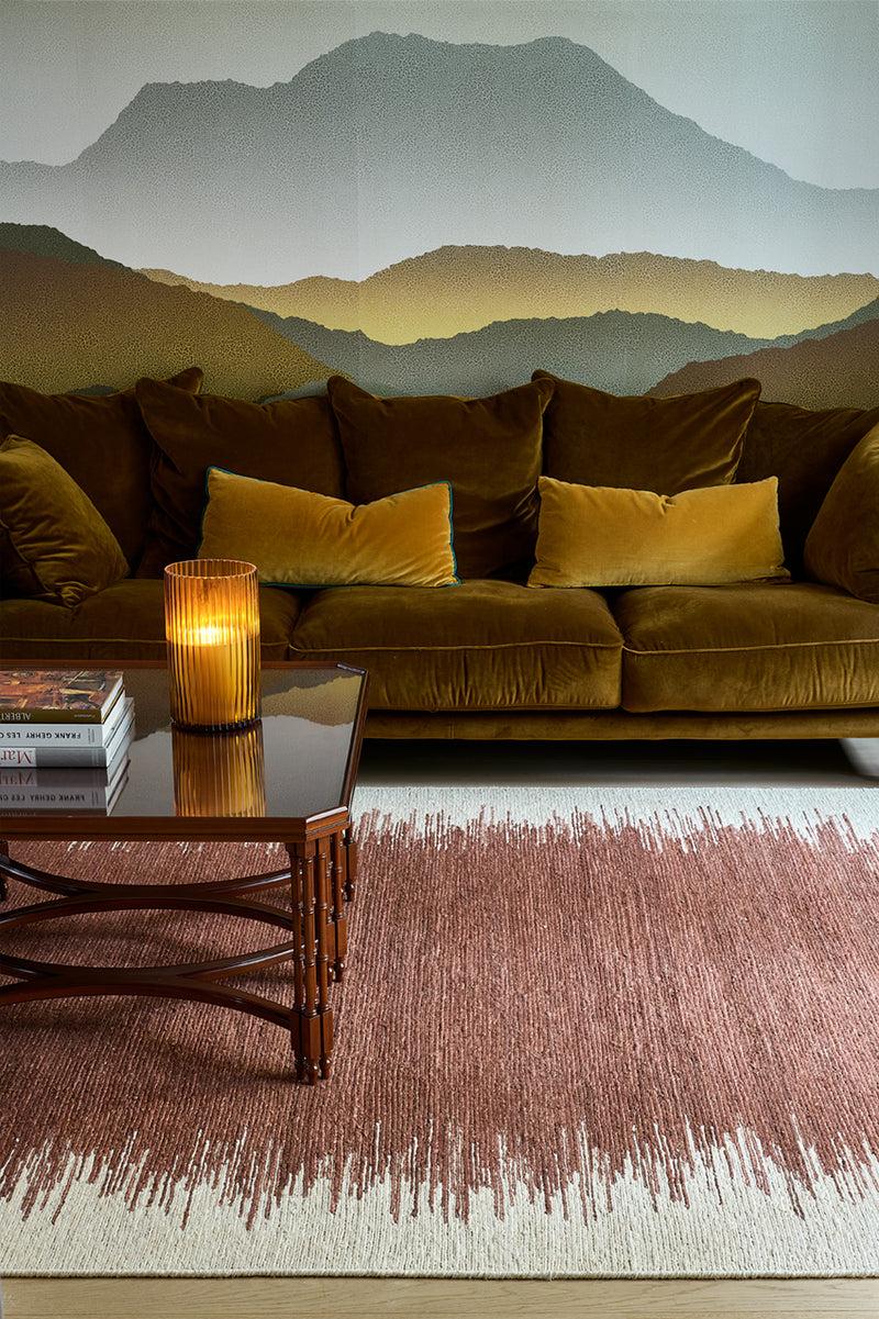 Toulemonde Bochart Saona Ocre Tapis Ocre 100% Golden Jute