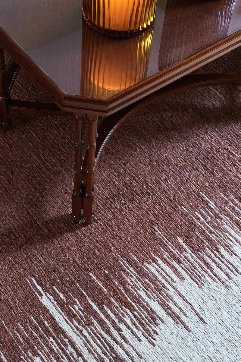 Toulemonde Bochart Saona Ocre Tapis Ocre 100% Golden Jute