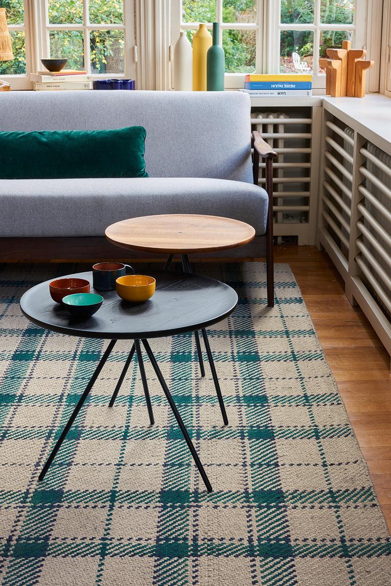 Toulemonde Bochart Scottish Canard Tapis Vert En Polyester