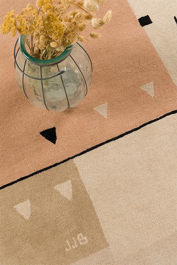 Toulemonde Bochart Silva Naturel Tapis Beige En Laine