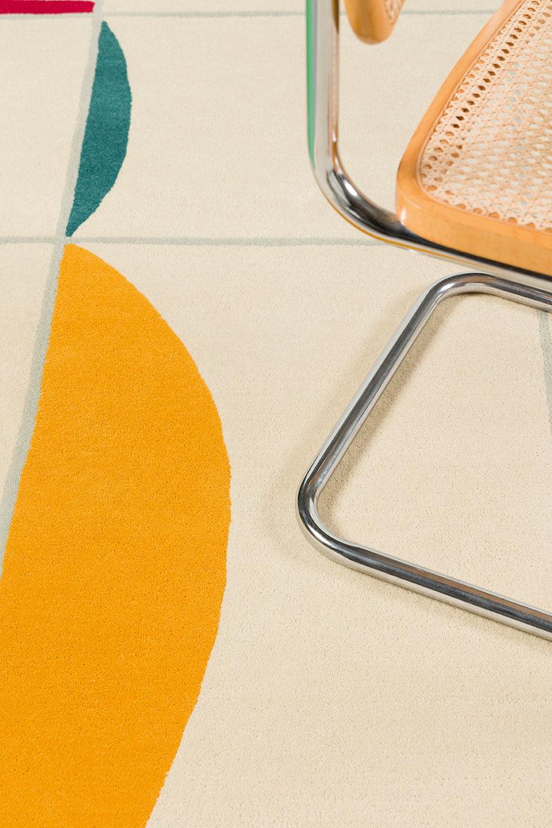 Toulemonde Bochart Stabile Multi Tapis Multicolore En Laine